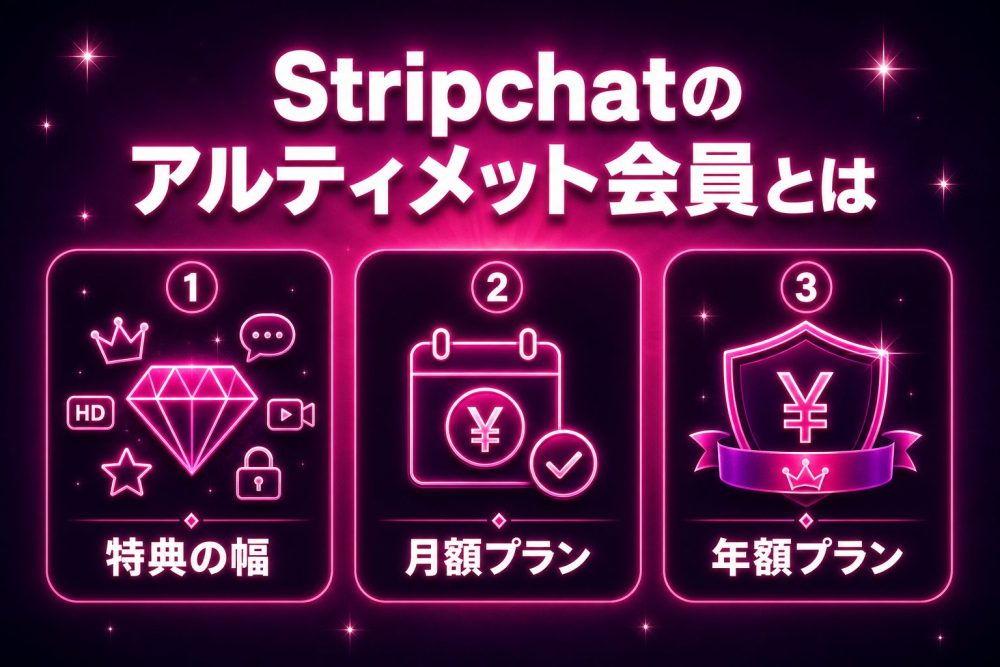 Stripchatのアルティメット会員とは